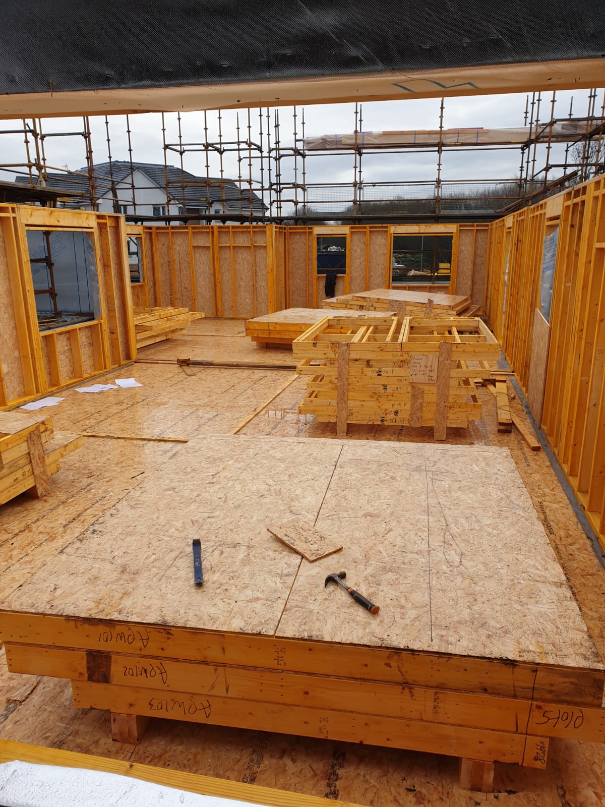 Recent joinery project by SJ Joiners LTD